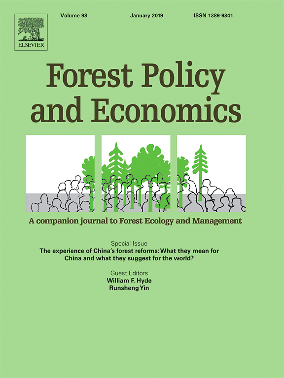 thumbnail of Local ecological perceptions and informal forest governance: Evidence from sacred forests in Cameroon