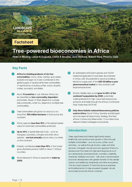 thumbnail of Tree-powered bioeconomies in Africa